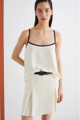 TOP DE ALÇAS EM CREPE