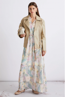 VESTIDO GEORGETTE ESTAMPADO...