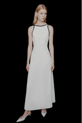 VESTIDO BRANCO COSTAS ABERTAS