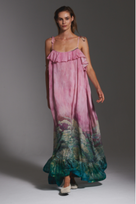 VESTIDO LONGO ESTAMPADO