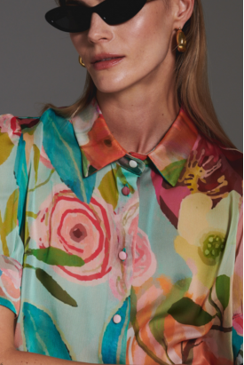 CAMISA ESTAMPADA MANGA CURTA