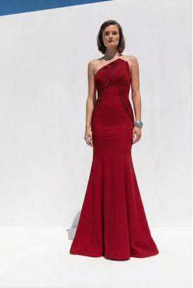 VESTIDO LONGO VERMELHO