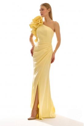 VESTIDO LONGO AMARELO