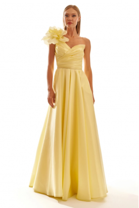 VESTIDO LONGO AMARELO