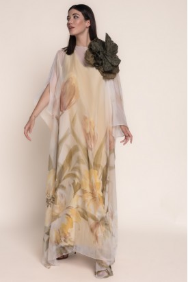 VESTIDO LONGO ESTAMPADO